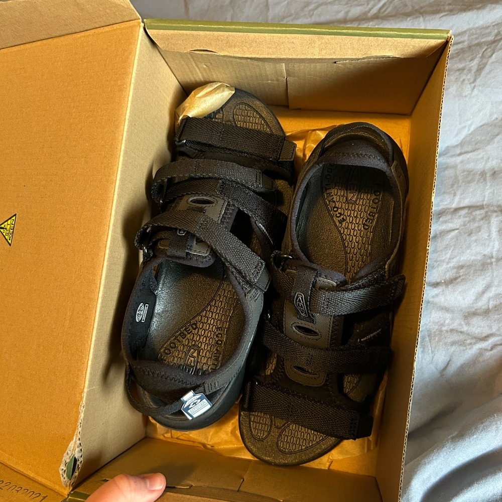 Keen Astoria open toe sandals women’s 8 black